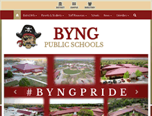 Tablet Screenshot of byngschools.com